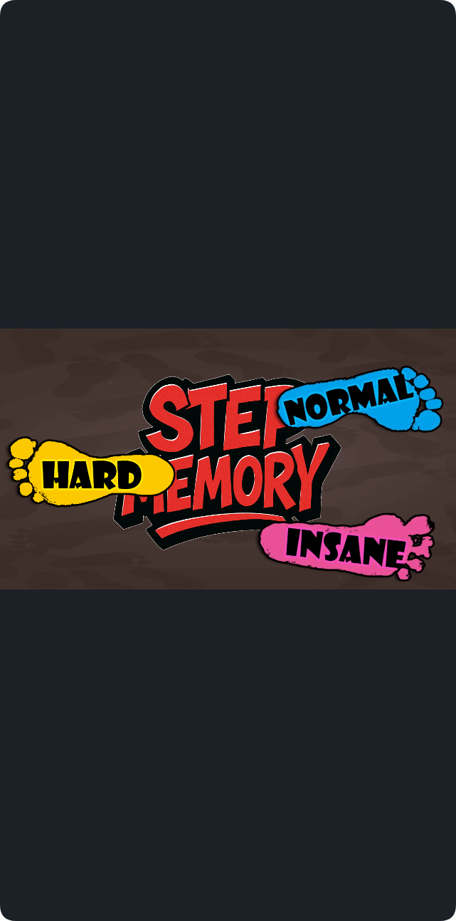 Step Memory Game Screenshot